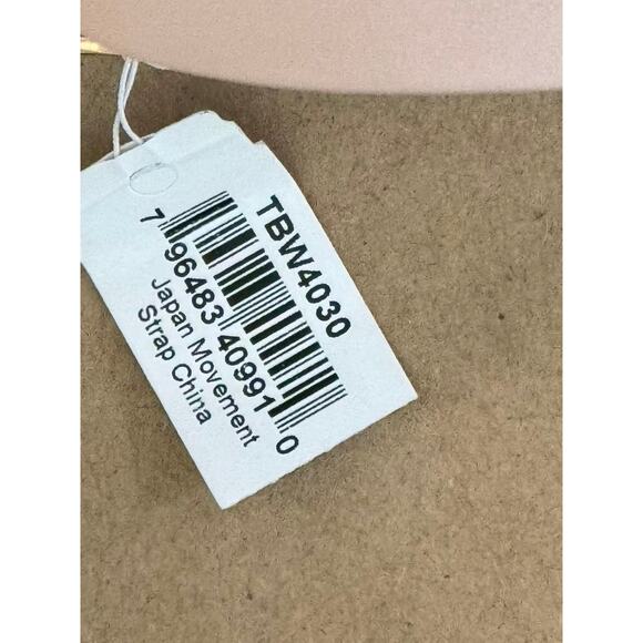 Tory Burch TBW4030 Reva Double Wrap Leather Strap Watch - Picture 3 of 5